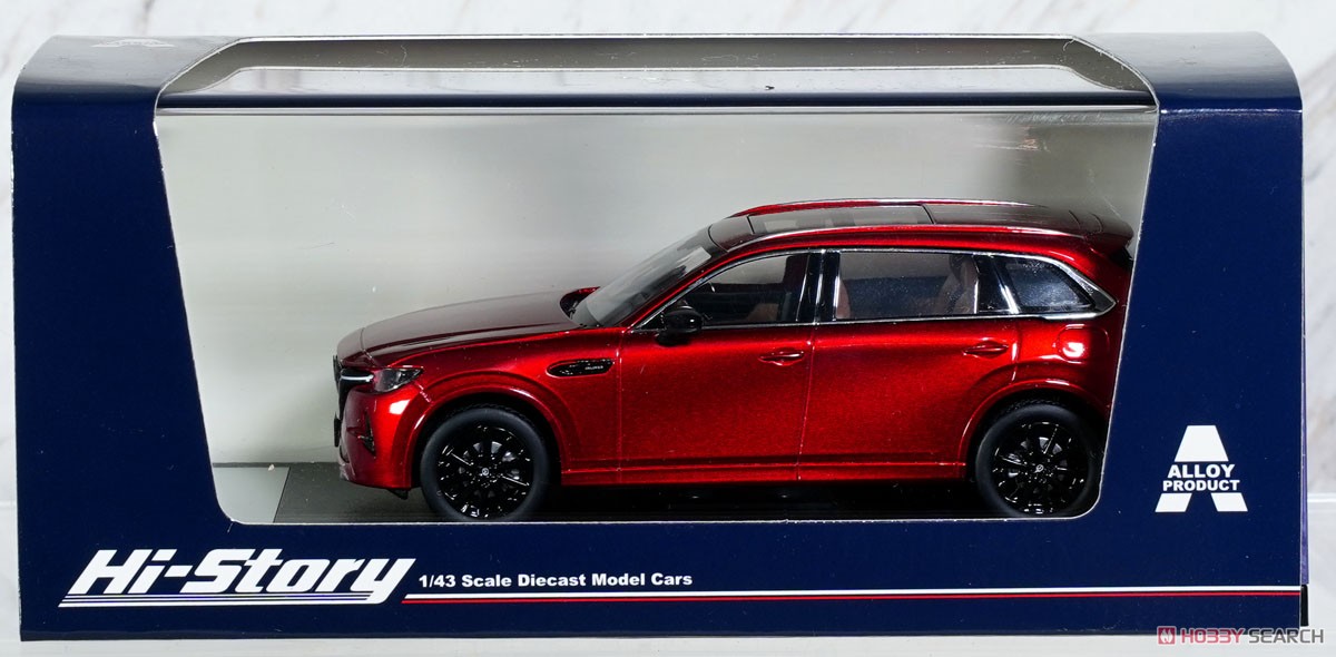 MAZDA CX-80 (2024) Soul Red Crystal Metallic (Diecast Car