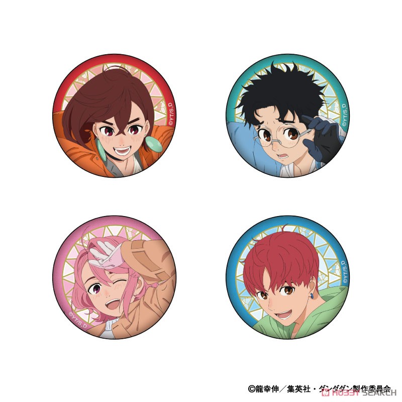 ダンダダン キャラバッジコレクション (4個セット) (キャラクター