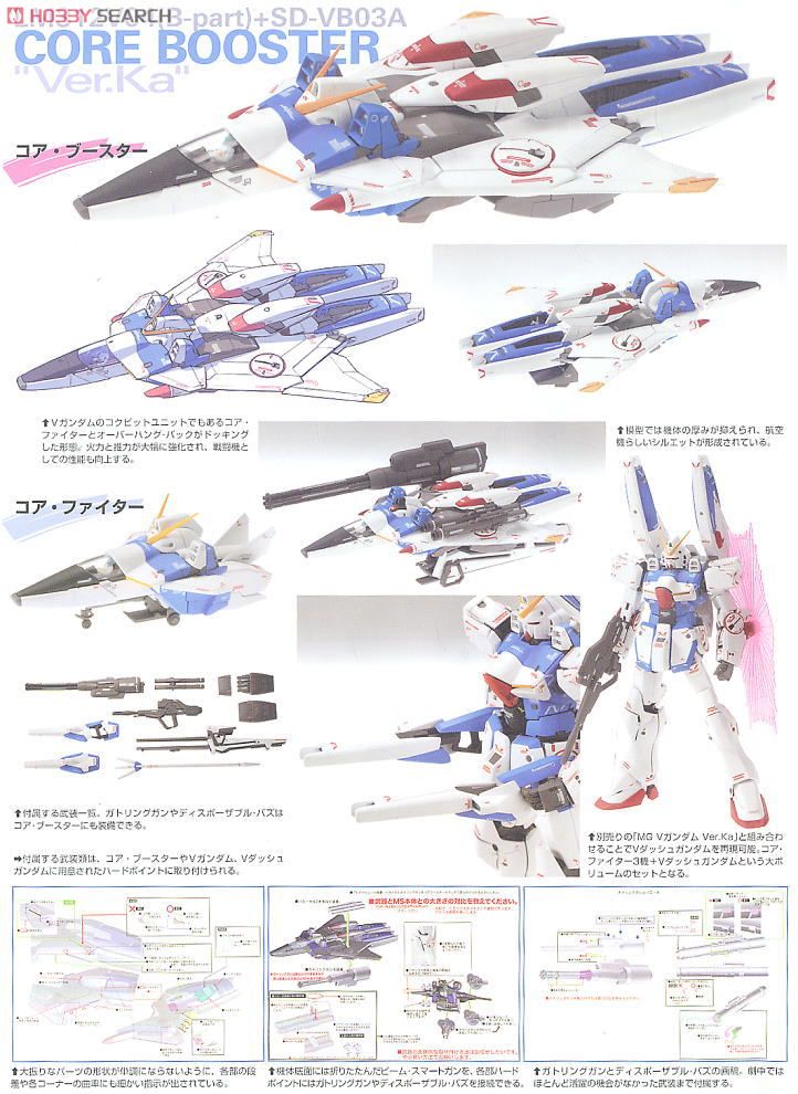 コア・ブースター Ver.Ka (MG) (ガンプラ) - ホビーサーチ ガンプラ他
