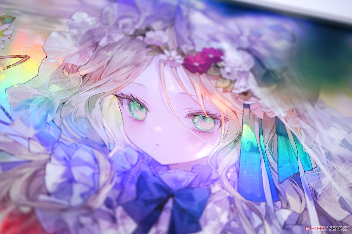 x-art おにねこ 直筆サイン入りオーロラアート『桜風』 おにねこ先生