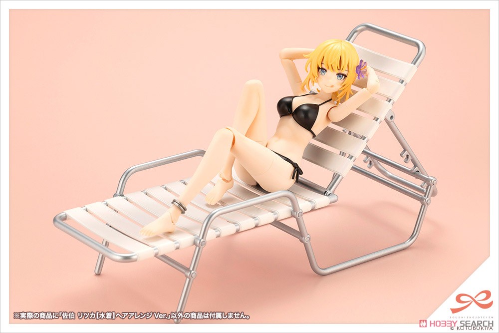 創彩少女庭園 佐伯リツカ【水着】ヘアアレンジVer. (プラモデル
