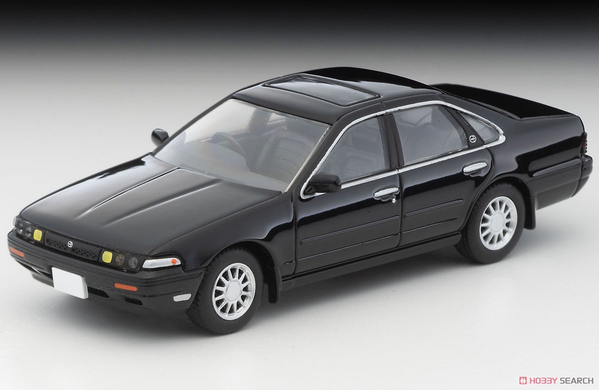 TLV-N335b Nissan Cefiro Sports Cruising (Black) 1988 (Diecast Car