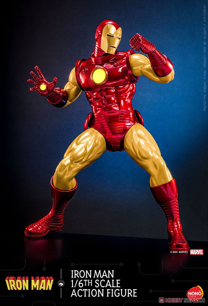 炎スタジオ】 『マーベル・コミック』 1/6スケールフィギュア アイアン