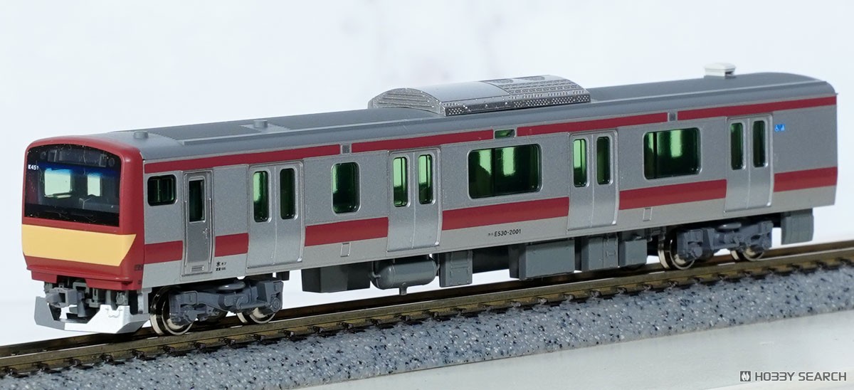 E531系 赤電タイプ 5両付属編成セット (増結・5両セット) (鉄道模型