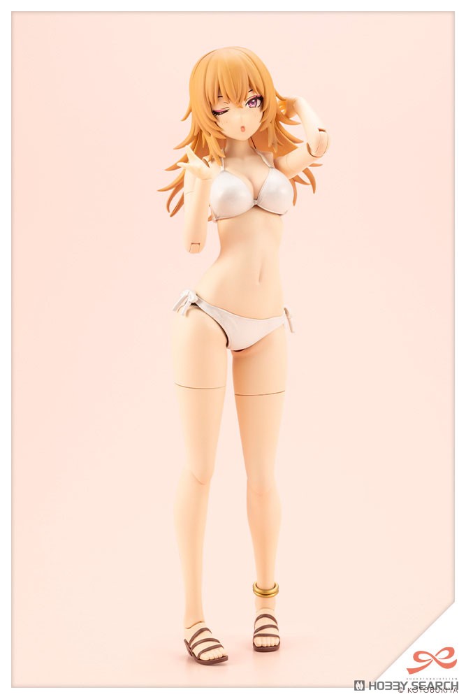 創彩少女庭園 一条 星羅 【水着】 ヘアアレンジVer. (プラモデル
