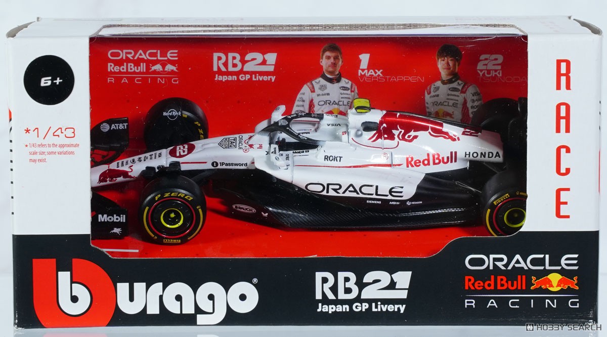 オラクル レッドブル レーシング RB21 2025 日本GP No,22 Y.角田