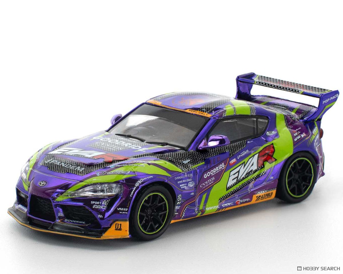 エヴァRT初号機 GOODRIDE PANDEM GRスープラ (ミニカー) - ホビー