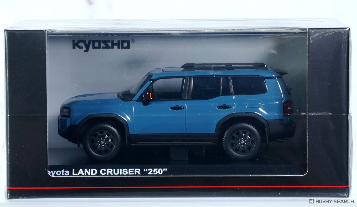 Toyota Land Cruiser 250 ZX Option Wheel Ver. (Smoky Blue) (Diecast
