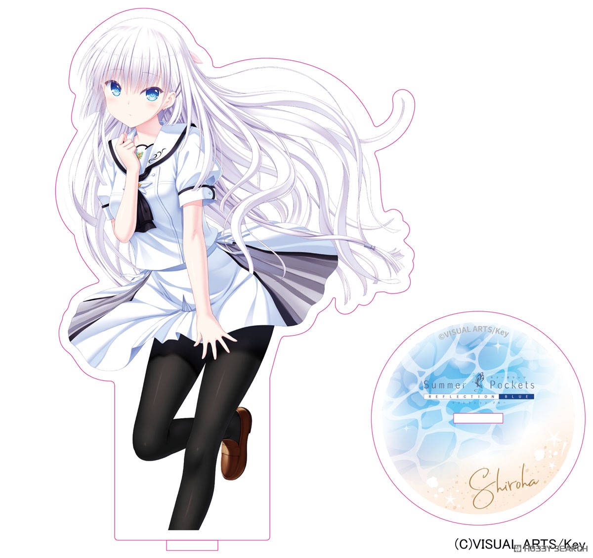 Summer Pockets REFLECTION BLUE アクリルスタンド 鳴瀬しろは