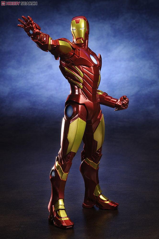 ARTFX+ Iron Man Marvel Now! [Red x Gold] (Completed) - HobbySearch