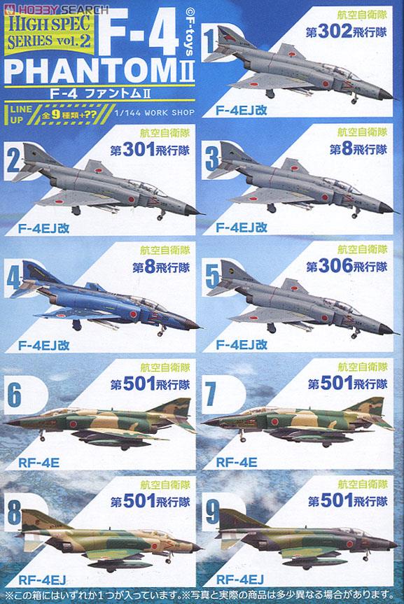 ハイスペックシリーズ vol.2 F-4 ファントムII 10個セット (プラモデル