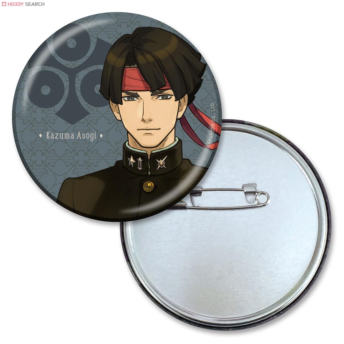 大逆転裁判 缶バッジ 亜双義一真 (キャラクターグッズ) - ホビーサーチ