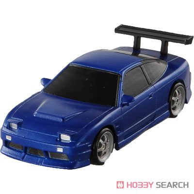ドリフトパッケージナノ 01 日産 180SX ブルー (ラジコン) - ホビー