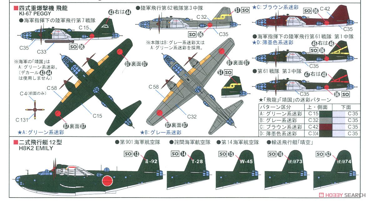 WWII 日本海軍機 1 (プラモデル) - ホビーサーチ ミリタリープラモ