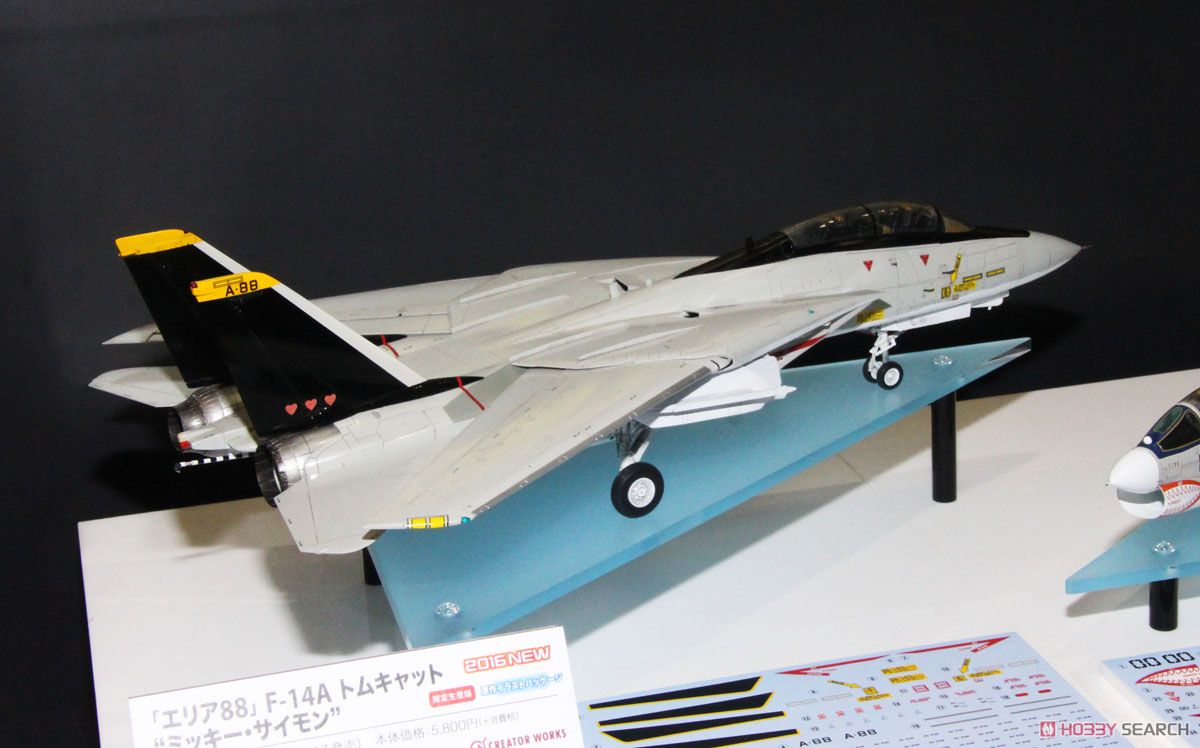 エリア88」 F-14A トムキャット `ミッキー・サイモン` (プラモデル