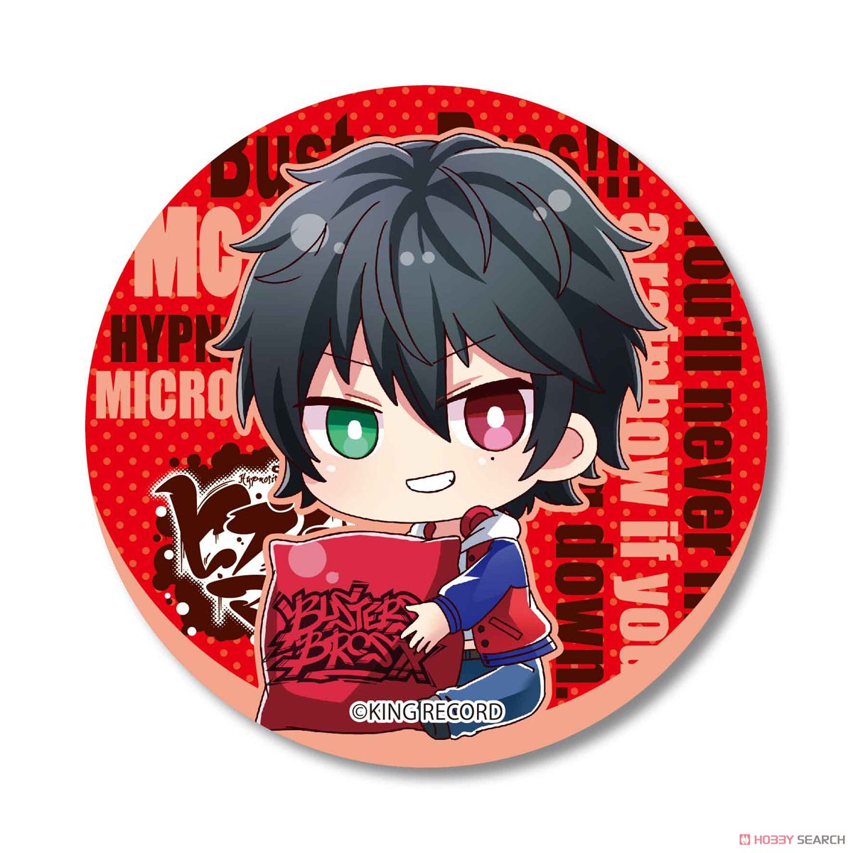 山田一郎 パンチライン ヒプマイ 一郎 ヒプノシスマイク 缶バッジ 公式