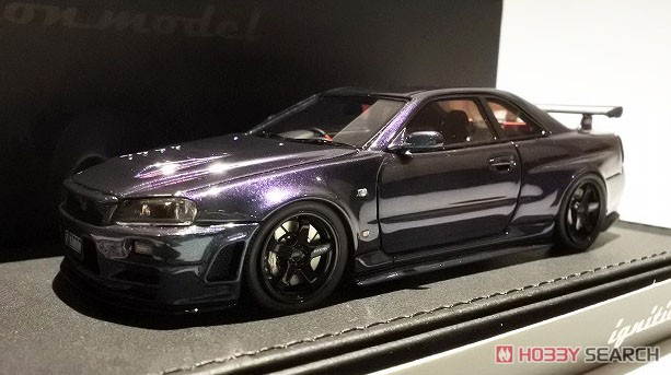 Nismo R34 GT-R Z-tune Midnight Purple III (ミニカー) - ホビー