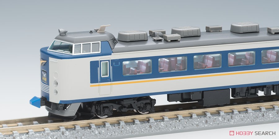 JR 485系特急電車 (しらさぎ・新塗装) セットB (7両セット) (鉄道模型