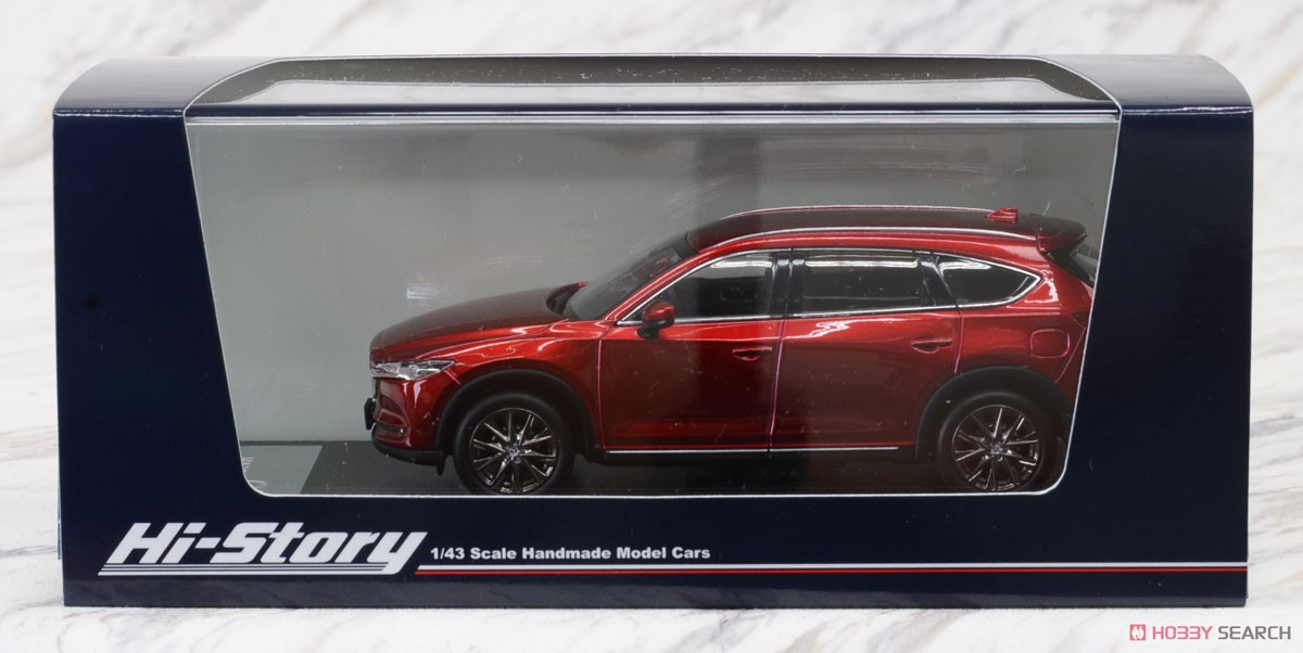 MAZDA CX-8 (2017) ソウルレッドクリスタルメタリック (ミニカー