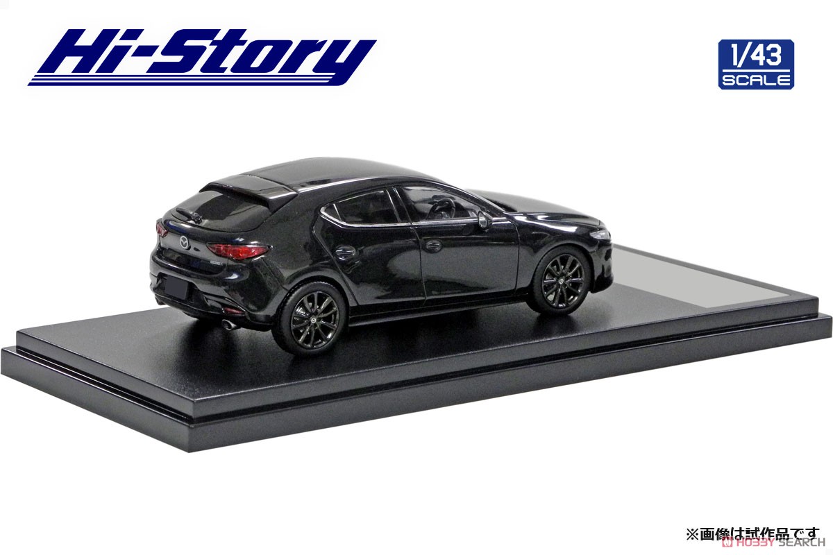 Mazda3 Fastback (2019) Jet Black Mica (Diecast Car) - HobbySearch