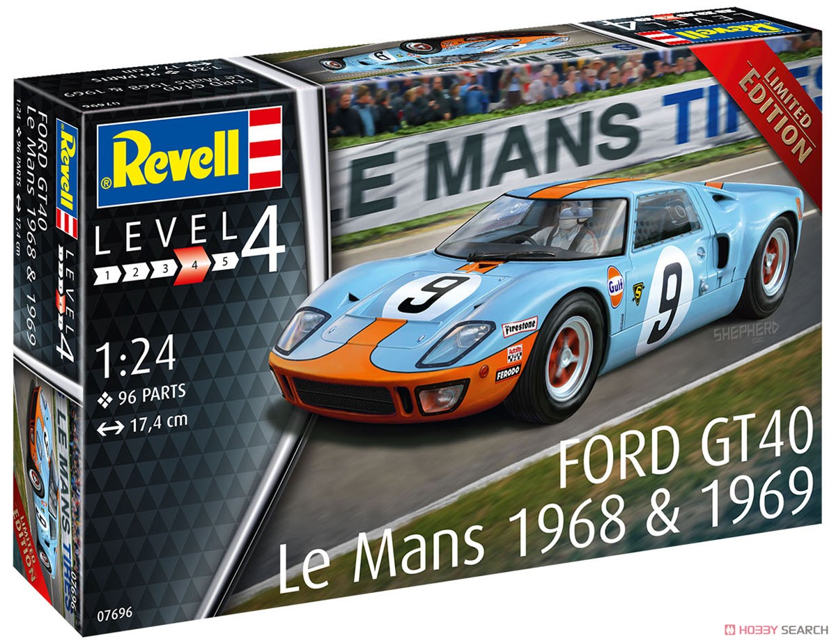 フォード GT40 ルマン1968 (リミテッド エディション) (プラモデル