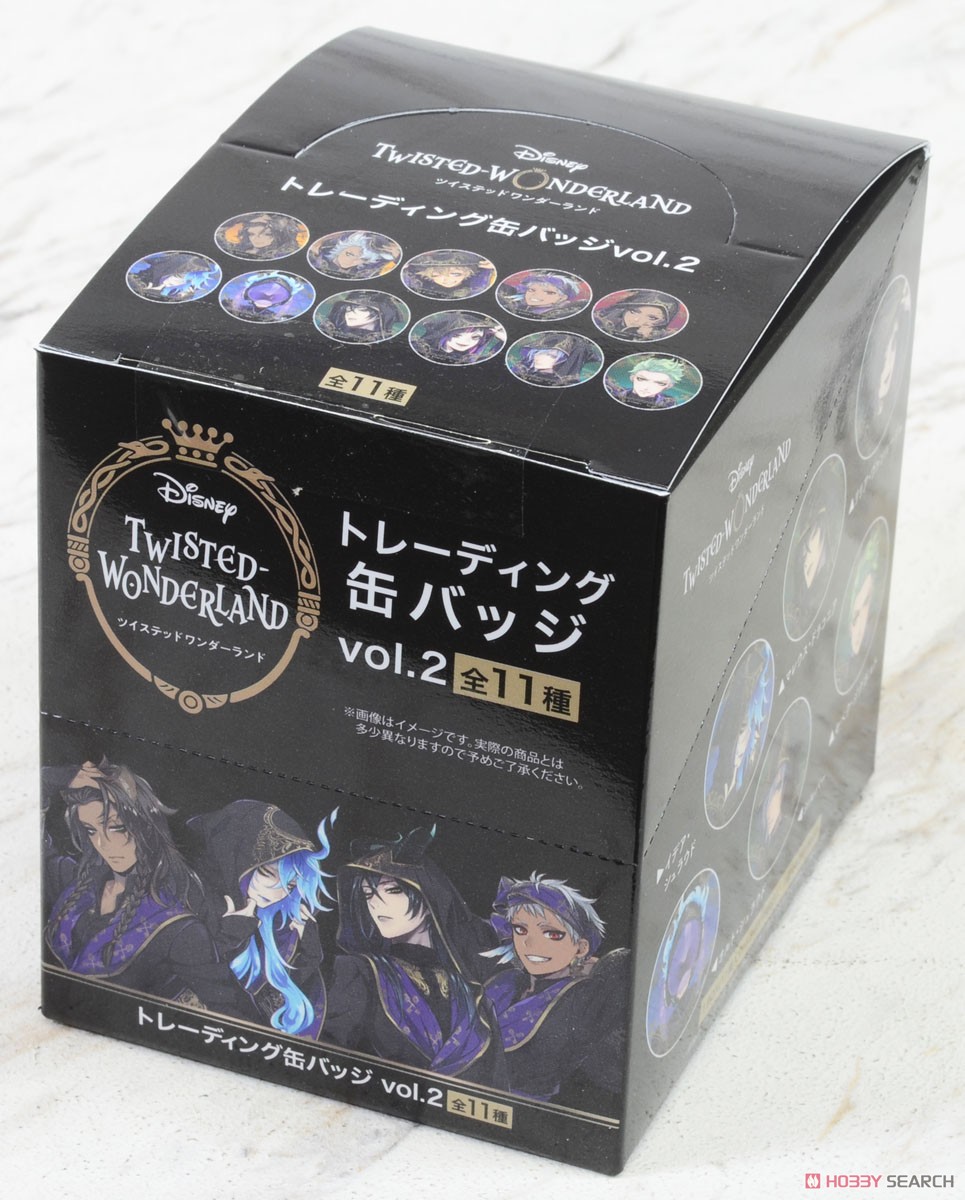 ディズニー ツイステッドワンダーランド トレーディング缶バッジ 式典