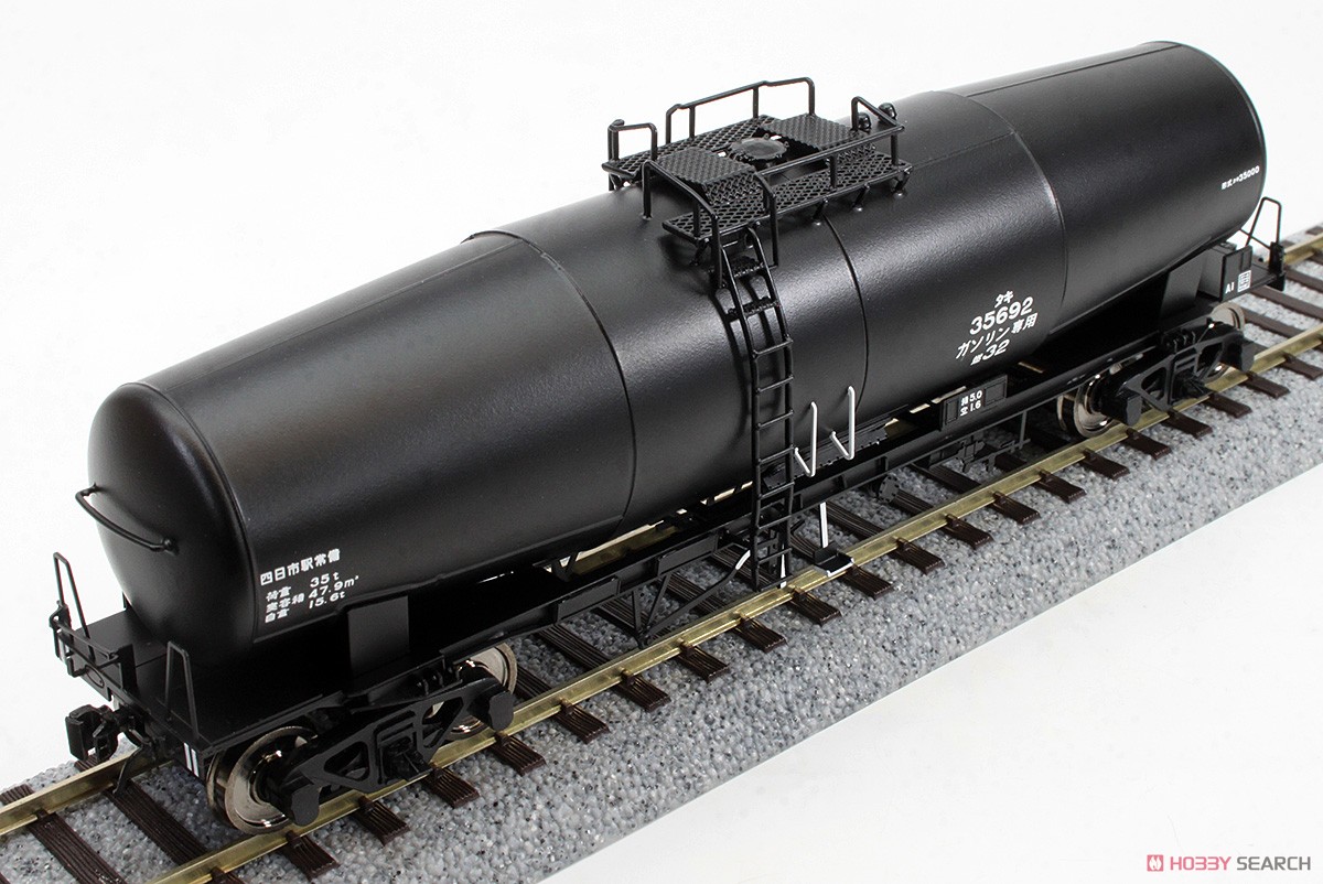 16番(HO) タキ35000形 ガソリン専用タンク車 タイプA (両側ブレーキ