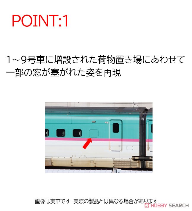 JR E5系 東北・北海道新幹線 (はやぶさ) 基本セット (基本・4両セット