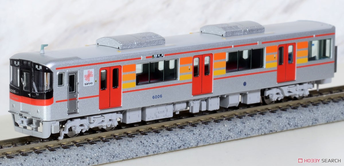 山陽電鉄 6000系 3両LED室内灯入 ポポンデッタ エネチャージ 山陽 山陽