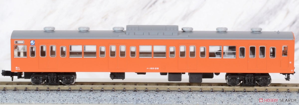 ロクハン T022-7 国鉄103系 オレンジ中央線タイプ 4両基本セット Zゲージ