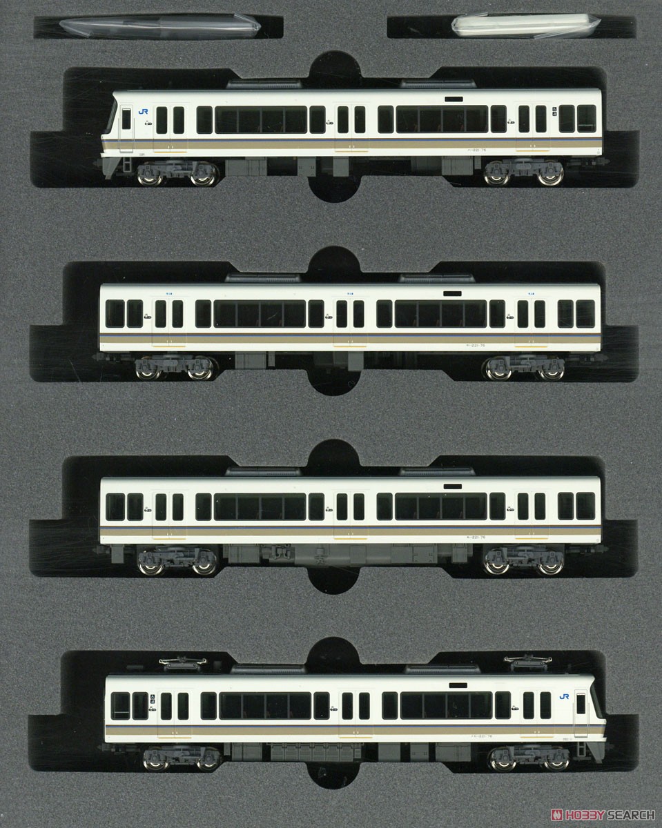 221系 リニューアル車 嵯峨野線 (霜取りパンタ搭載編成) 4両セット (4