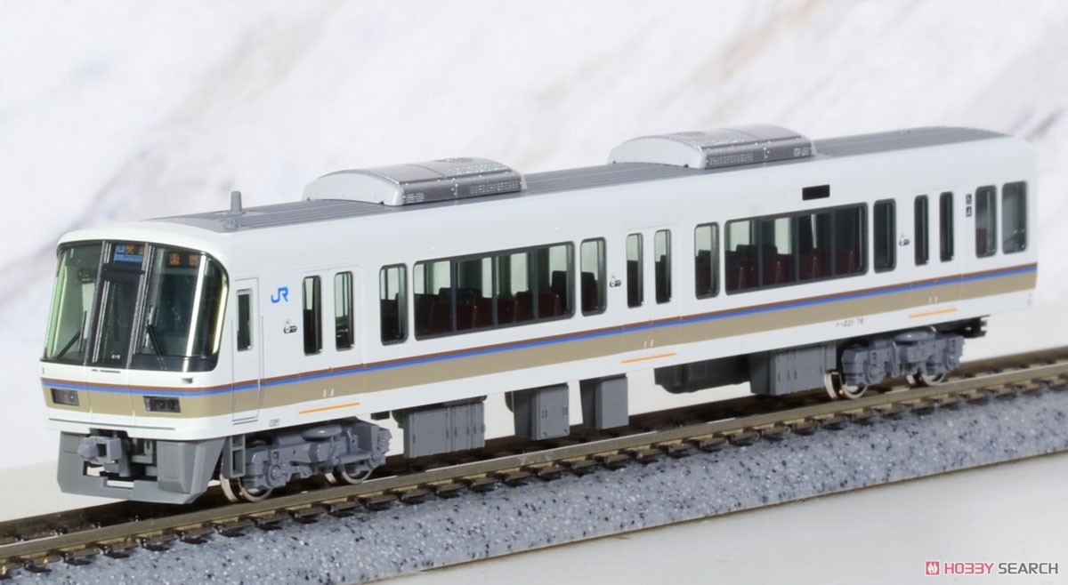 221系 リニューアル車 嵯峨野線 (霜取りパンタ搭載編成) 4両セット (4