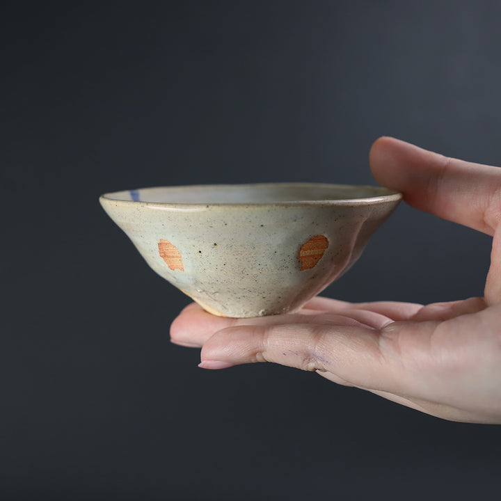 岡本作礼 作 唐津染付夫婦鳥ぐい呑 – ギャラリー一番館オンラインショップ