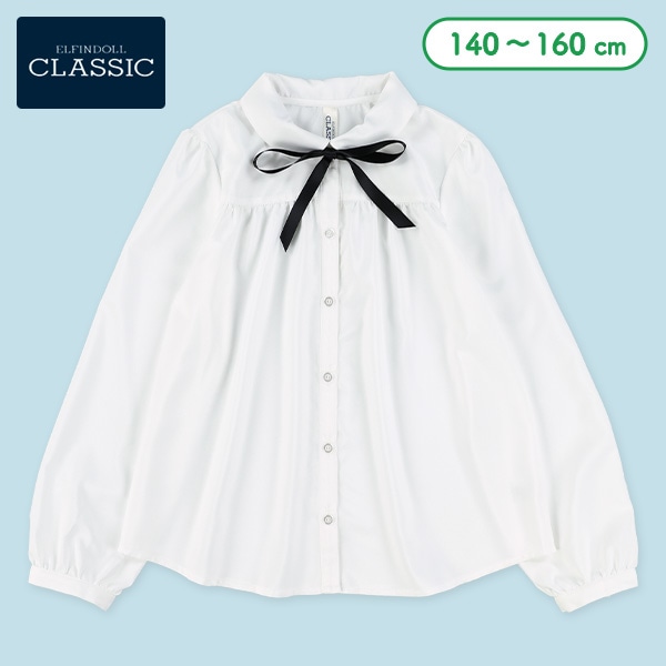 ボータイリボン付き長袖ブラウス | 西松屋オンラインストア