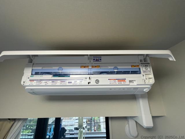 富士通分解洗浄AS-D22G（2017）フィルターお掃除機能付きエアコン