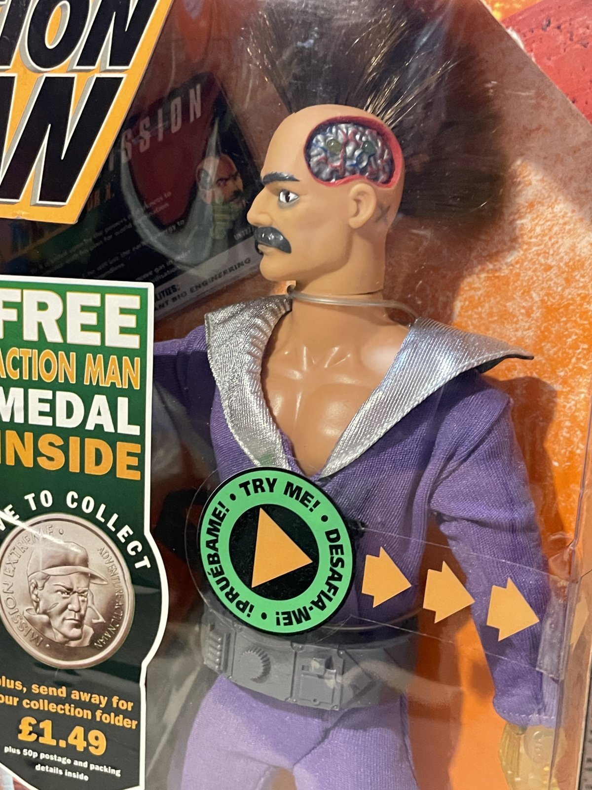 Action Man/Action Figure(Dr. X/MIB) OA-118 - 2000toys高円寺店