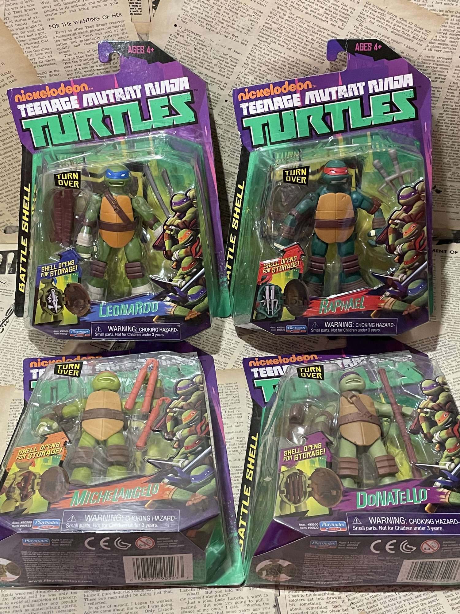 TMNT/Action Figure(2013/Battle Shell Turtles set/MOC) TM-076