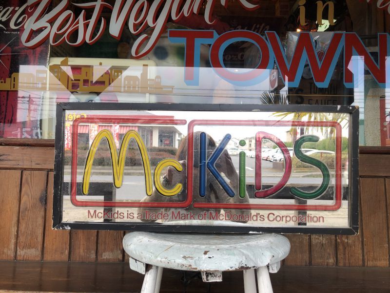 80s Vintage McDonalds McKidS Store Display Lighted Sign (T849