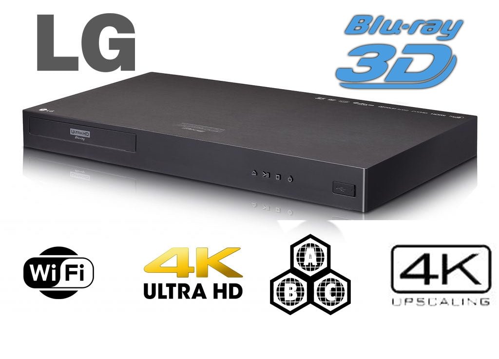 Region Free LG UBK90 4K Blu-Ray Player multi region bluray