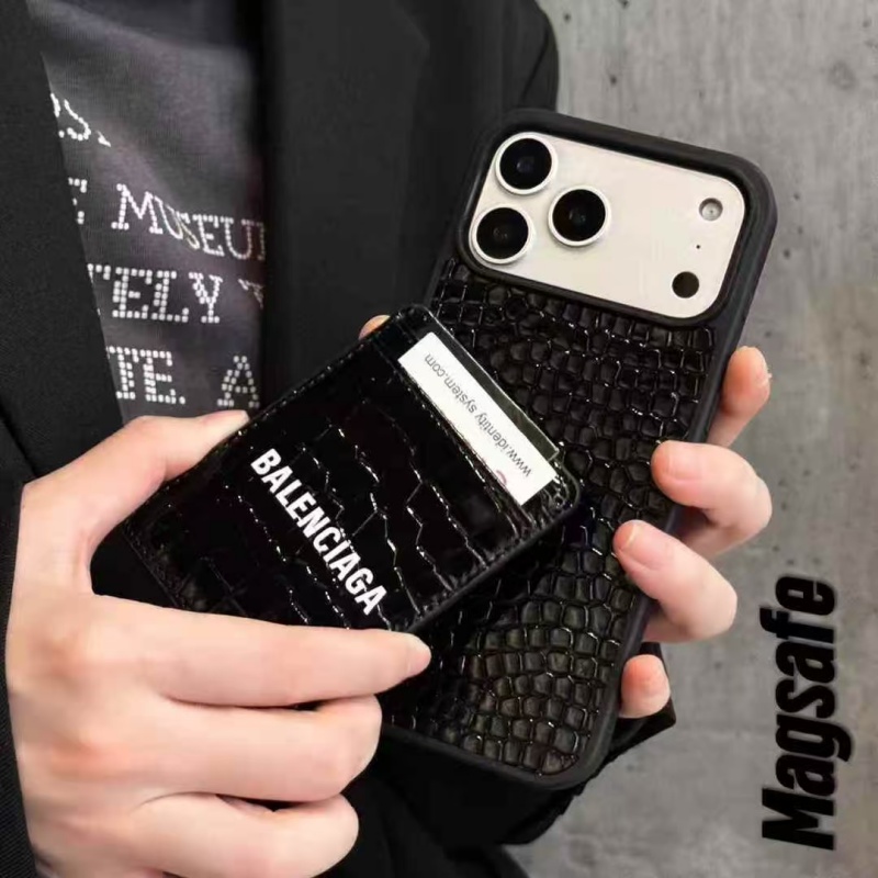 バレンシアガ iphoneケース magsafe カード ケース付き iphone air