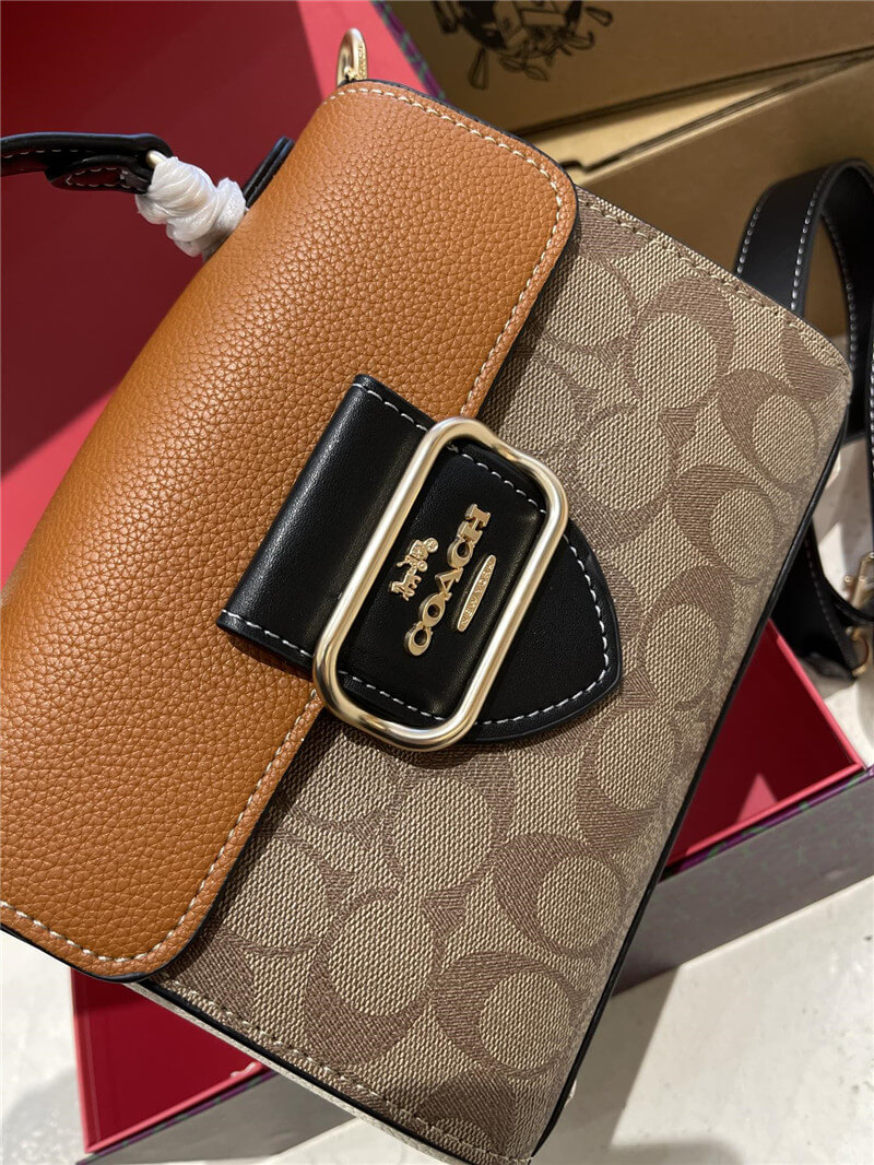 コーチ モーガン ハンドル サッチェル coach ショルダー バッグ 2way