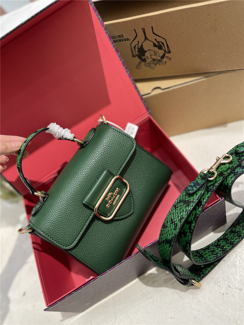 コーチ モーガン ハンドル サッチェル coach ショルダー バッグ 2way