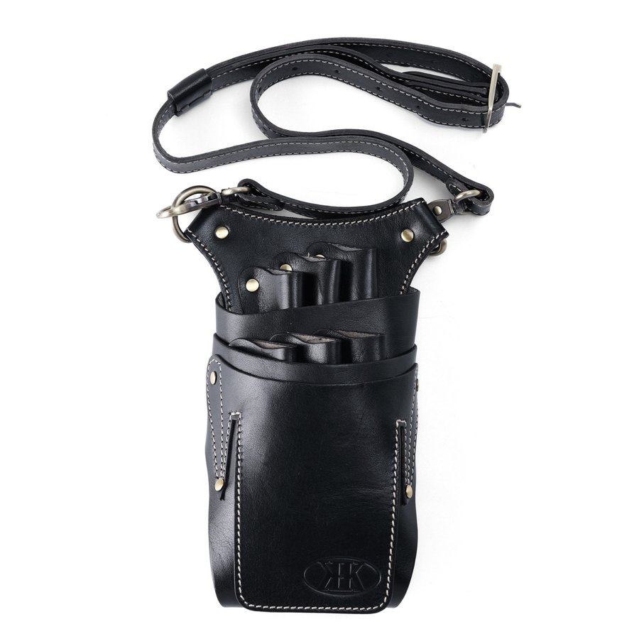 本格手作り 最高級本革仕様 シザーケース 6丁