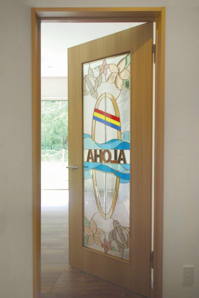 片開きドア Bタイプ | ステンドグラスの専門メーカー｜SEVEN HOME