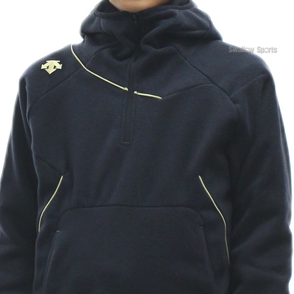 デサント フリース 野球 ジュニア DESCENTE 防寒 パーカー 子供用 冬用