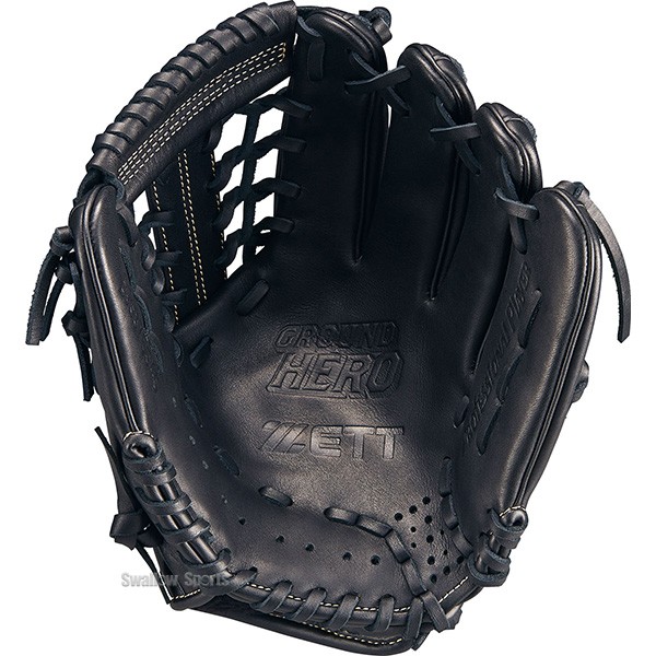 野球 ゼット 湯もみ型付け済み 少年用 軟式 グローブ グラブ グランド