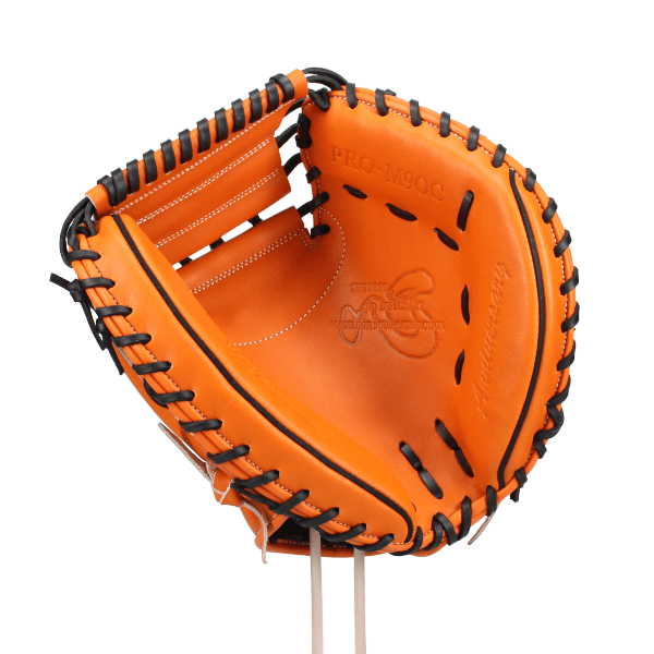 野球 ハタケヤマ 限定 軟式 キャッチャーミット 中国カラー 右投用