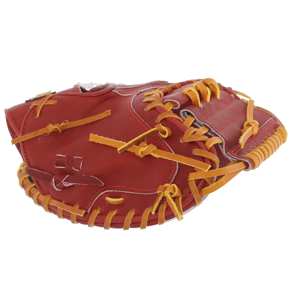 野球 シュアプレイ キャッチャーミット 硬式 捕手 キャメル ワイン