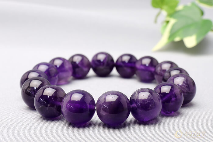 アメジスト ブレスレット 12mm ｜ 天然石通販の4976堂