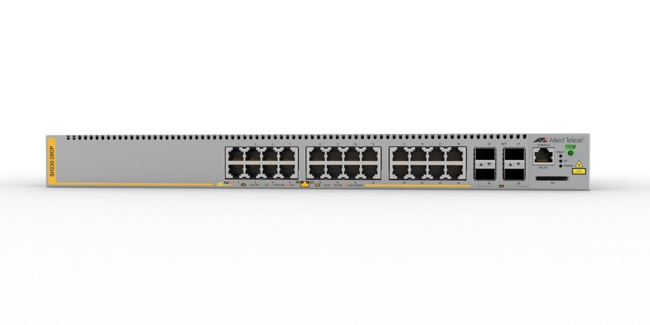 Allied Telesis | AT-x230-28GP-40 | 24 Port Gigabit L2+ PoE Switch